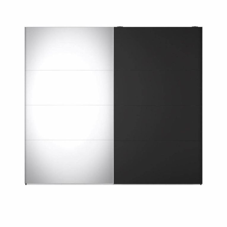 Guardaroba in legno nero 250x218h cm - Acciano