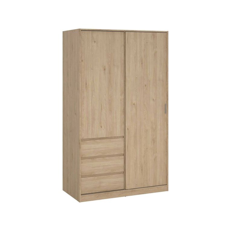 Guardaroba in legno rovere 118x200h cm - Sanjose