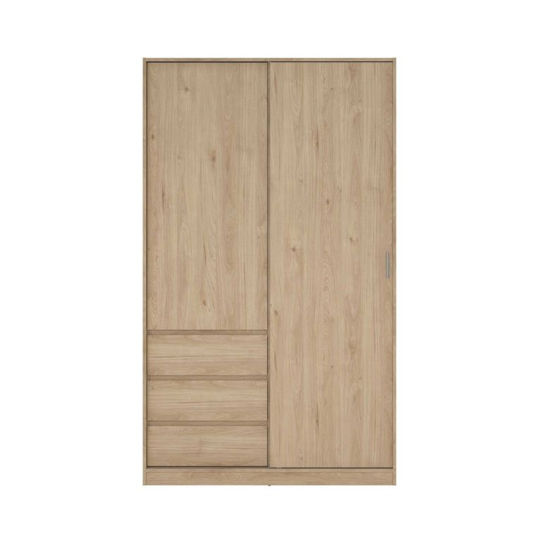 Guardaroba in legno rovere 118x200h cm - Sanjose