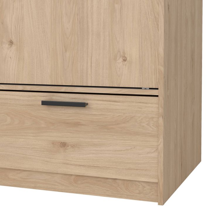Guardaroba in legno rovere 121x200h cm - Kammuri