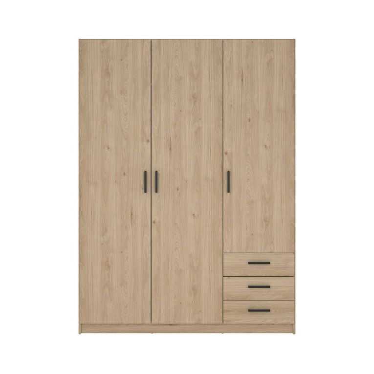 Guardaroba in legno rovere 147x200h cm - Simeon