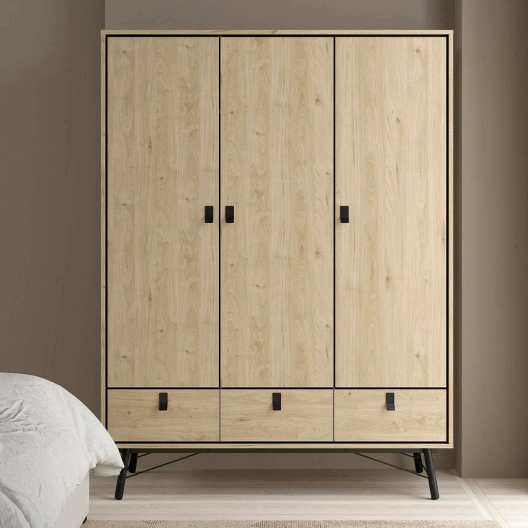 Guardaroba in legno rovere 150x200h cm - Virgil