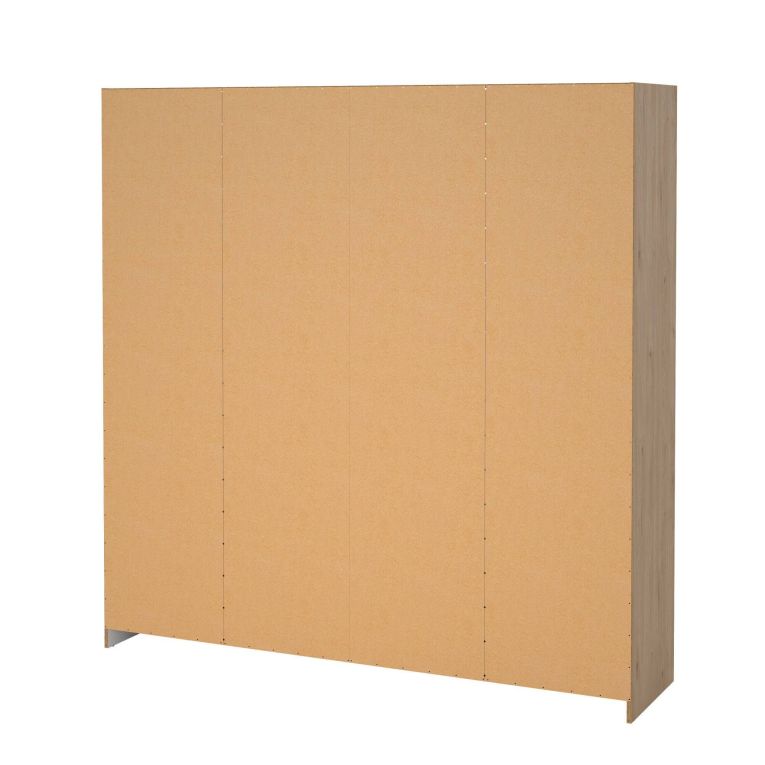 Guardaroba in legno rovere 195x200h cm - Epipola