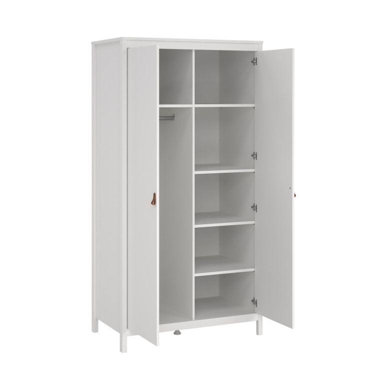 Guardaroba salvaspazio bianco 102x199h cm - Zagabria