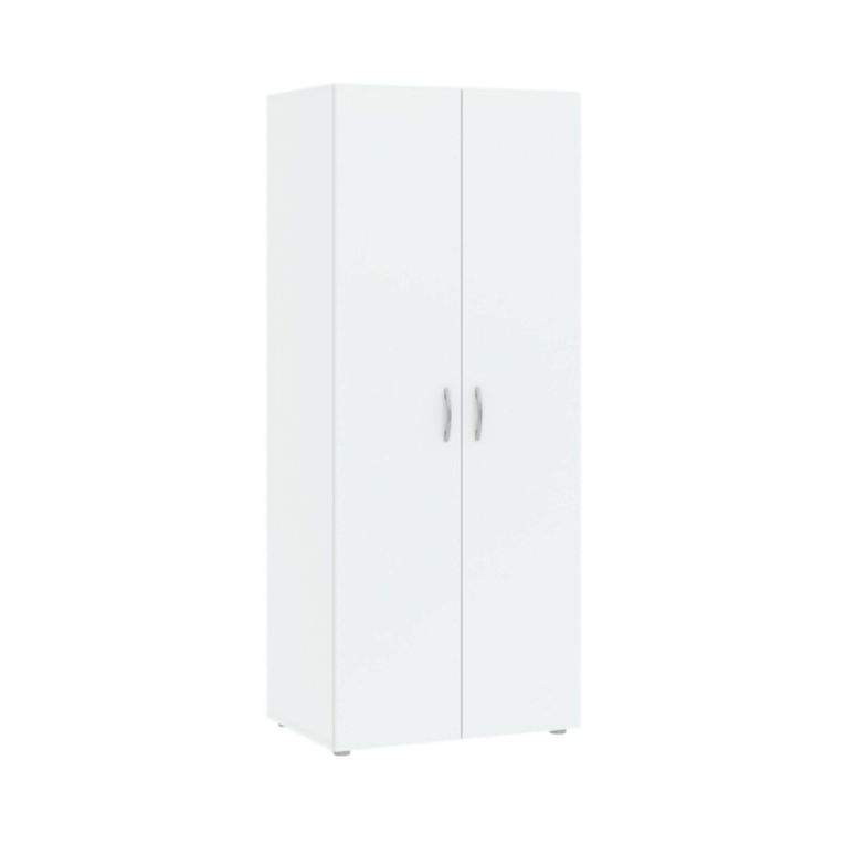 Guardaroba salvaspazio bianco 74x179h cm - Malvito