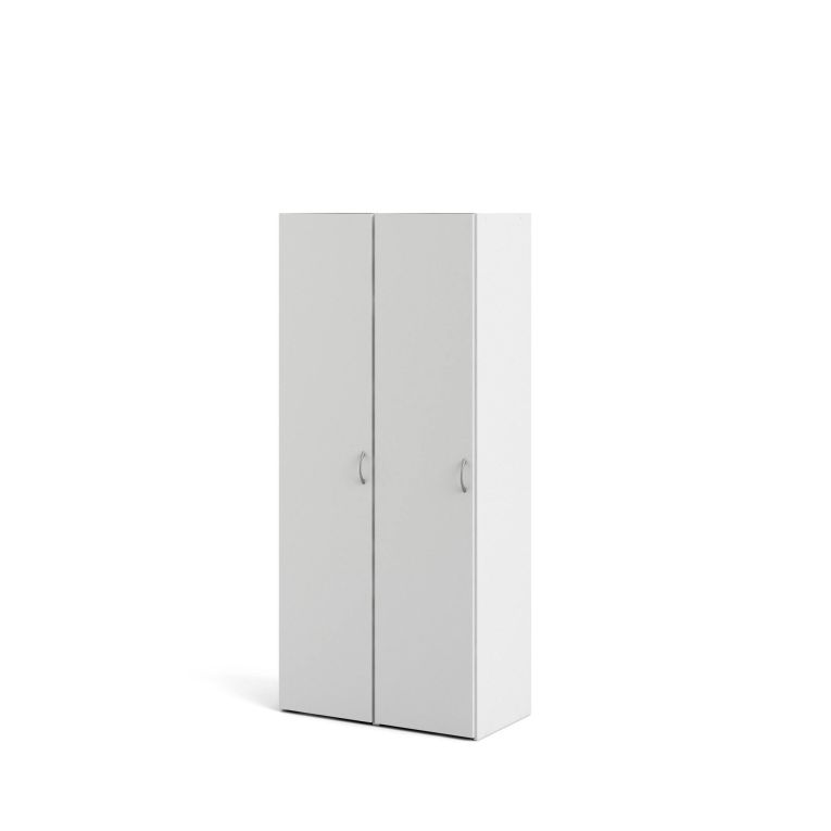 Guardaroba salvaspazio bianco 78x175h cm - Mimma