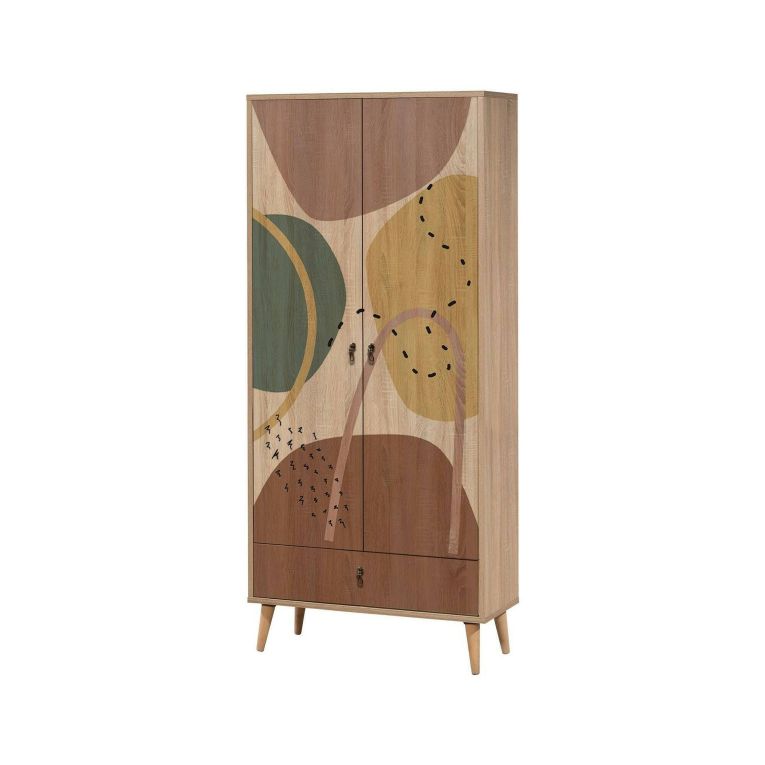 Guardaroba salvaspazio multicolore 80x190h cm - Atomic