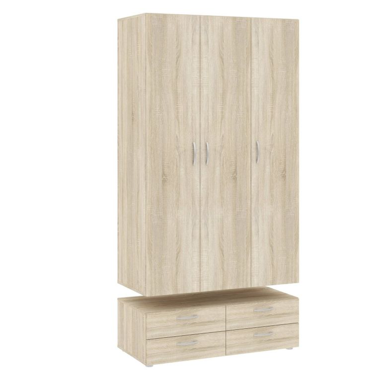 Guardaroba salvaspazio rovere 110x214h cm - Randazzo
