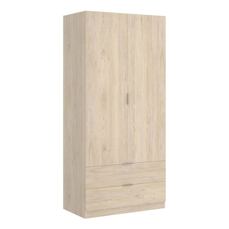 Guardaroba salvaspazio rovere 81x184h cm - Anya