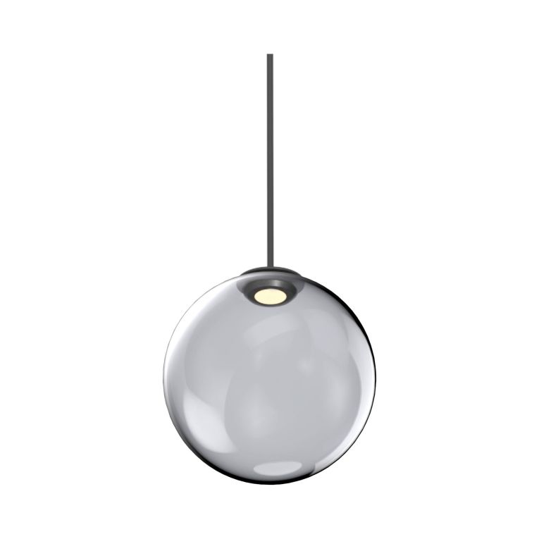Ideal-Lux - Lampada a sospensione RUBBER MSP1 SMALL NERO, 8 x 8 x h210 cm, Nero