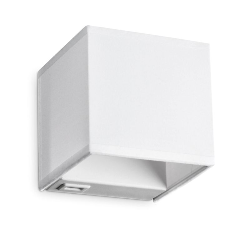 Ideal-Lux - Lampada da parete KID MAP1 BIANCO, 10 x 10 x h5 cm, Bianco