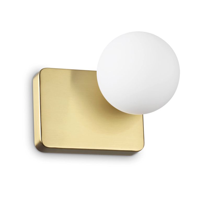 Ideal-Lux - Lampada da parete PENTA AP1, 19 x 16 x h15 cm, Oro