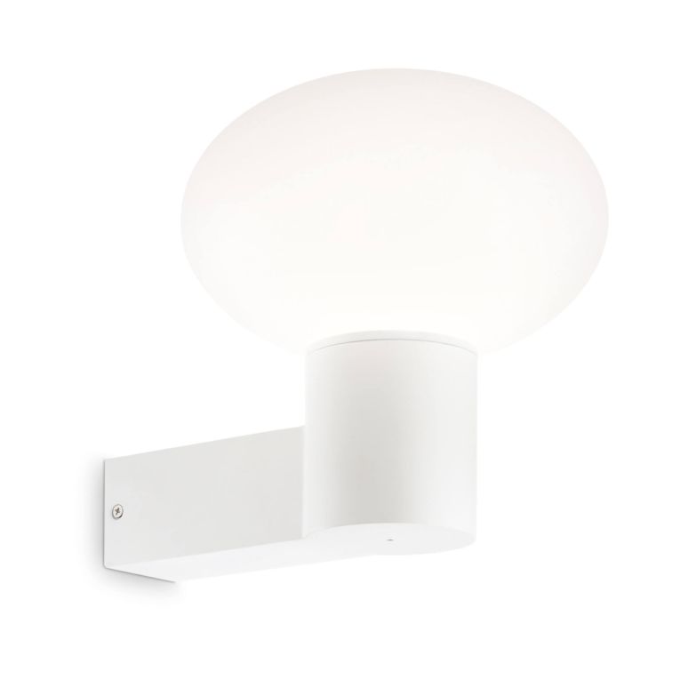 Ideal-Lux - Lampada outdoor CLIO MAP1 BIANCO, 9 x 10 x h22 cm, Bianco
