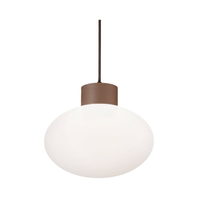 Ideal-Lux - Lampada outdoor CLIO MSP1 COFFEE, 9 x 9 x h30 cm, Marrone