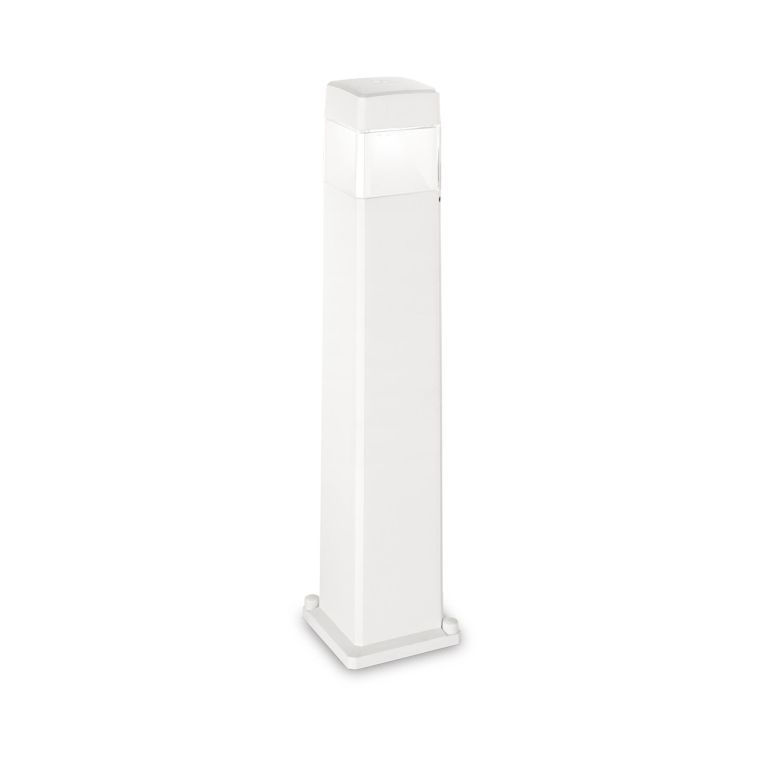 Ideal-Lux - Lampada outdoor COSMO PT1 BIANCO, Made in Italy, 18 x 18 x h80 cm, Bianco