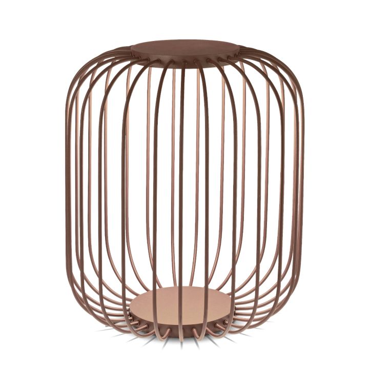 Ideal-Lux - Lampada outdoor DJAMBE PT D55 COFFEE, 55 x 55 x h65 cm, Marrone