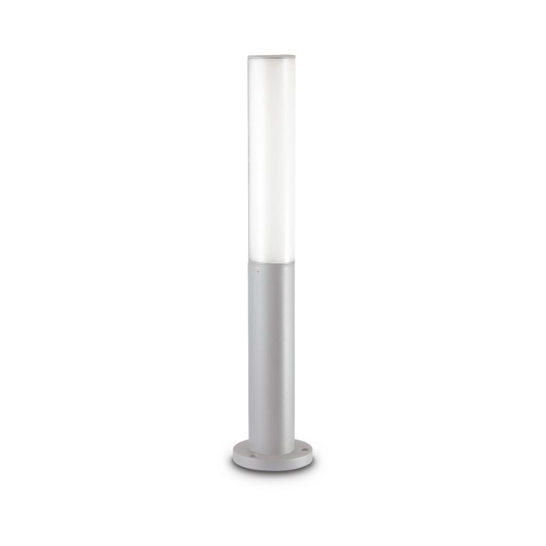 Ideal-Lux - Lampada outdoor ETERE PT GRIGIO 3000K, 12 x 12 x h61 cm, Grigio