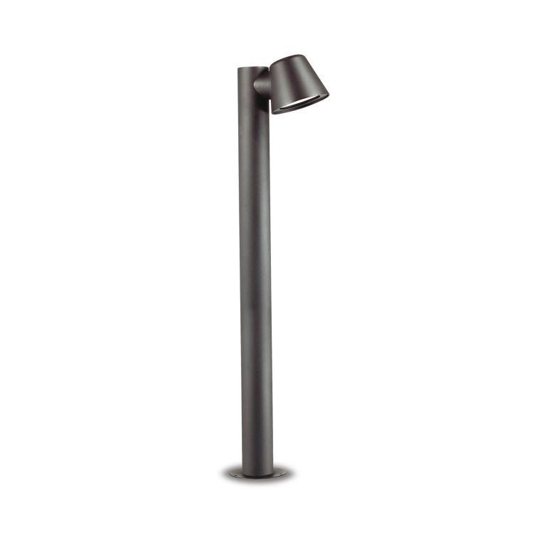 Ideal-Lux - Lampada outdoor GAS PT1 ANTRACITE, 12 x 21 x h80 cm, Antracite