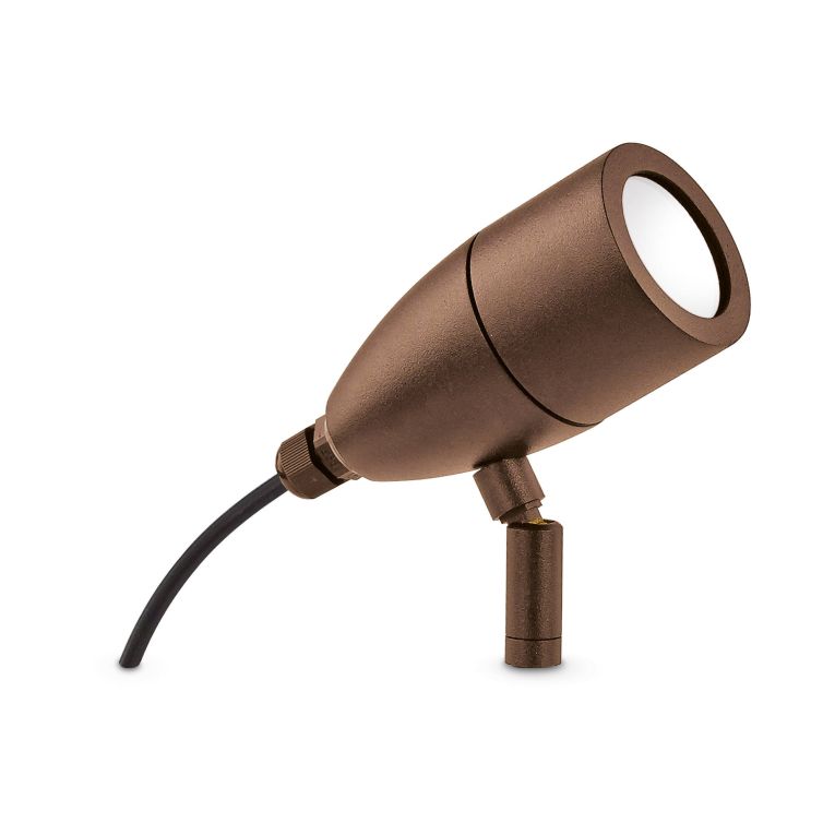 Ideal-Lux - Lampada outdoor INSIDE PR1 COFFEE, 7 x 15 x h28 cm, Marrone