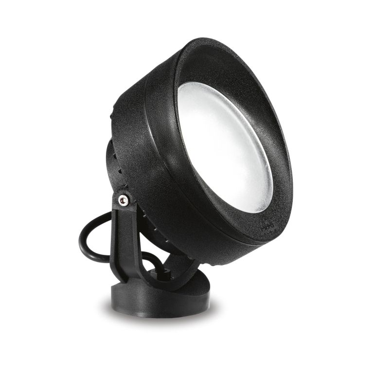 Ideal-Lux - Lampada outdoor LITIO PR1 NERO, Made in Italy, 15 x 12 x h34 cm, Nero