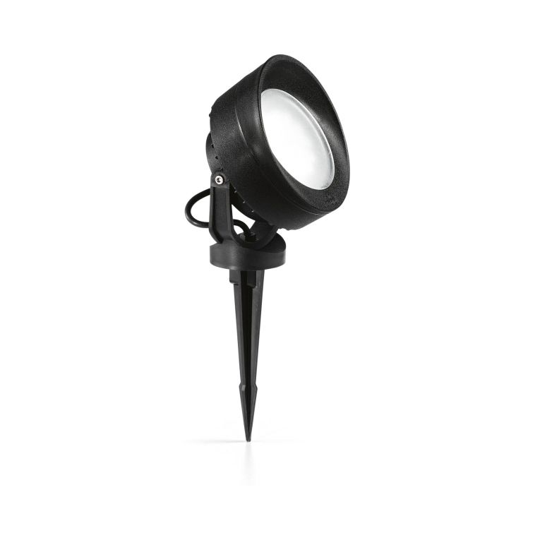 Ideal-Lux - Lampada outdoor LITIO PR1 NERO, Made in Italy, 15 x 12 x h34 cm, Nero