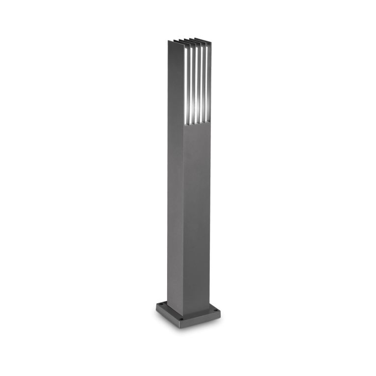 Ideal-Lux - Lampada outdoor MARTE PT1, 14 x 14 x h81 cm, Antracite