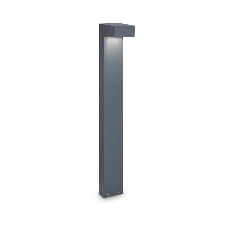 Ideal-Lux - Lampada outdoor SIRIO PT2 H80 ANTRACITE, 10 x 16 x h80 cm, Antracite