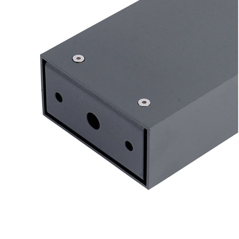 Ideal-Lux - Lampada outdoor SIRIO PT2 H80 ANTRACITE, 10 x 16 x h80 cm, Antracite