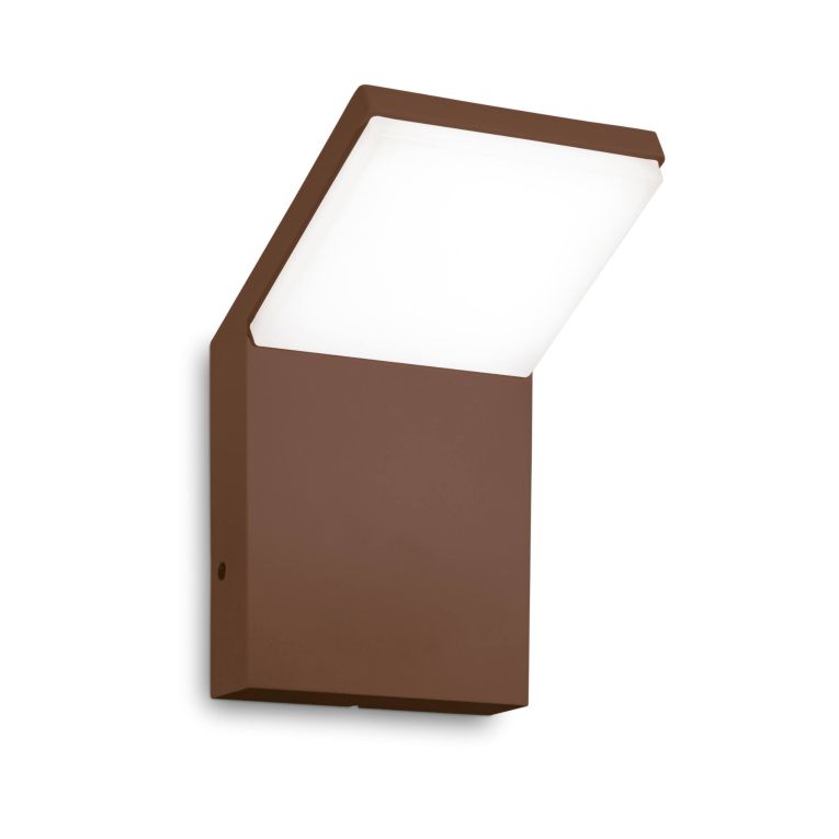 Ideal-Lux - Lampada outdoor STYLE AP COFFEE 4000K, 10 x 16 x h10 cm, Marrone