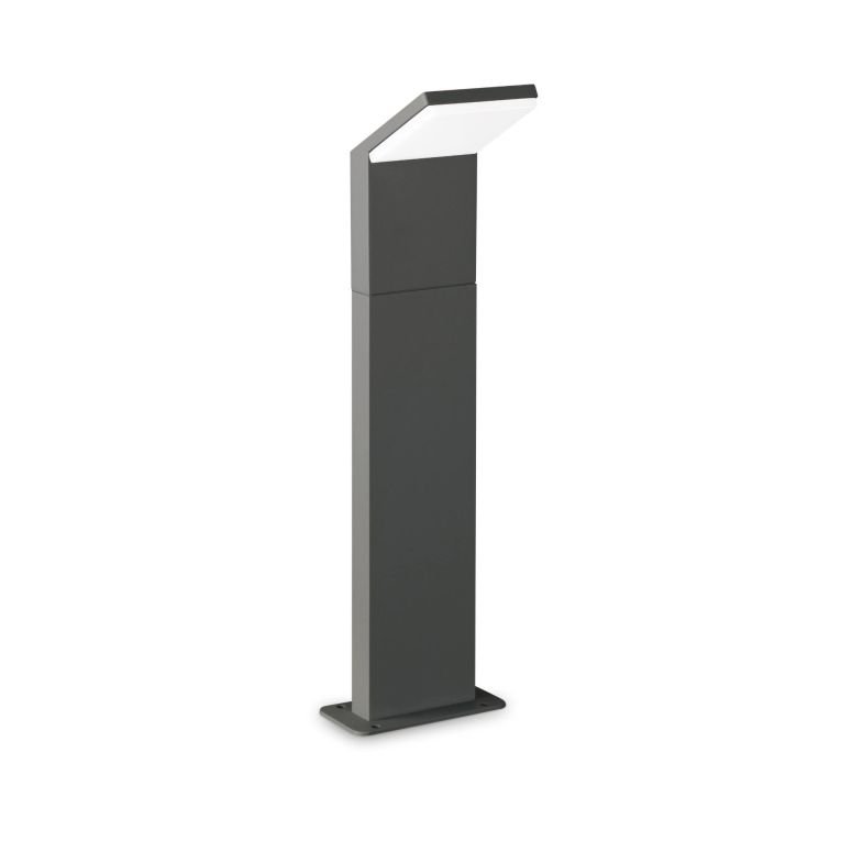 Ideal-Lux - Lampada outdoor STYLE PT H050 ANTRACITE 4000K, 14 x 12 x h50 cm, Antracite