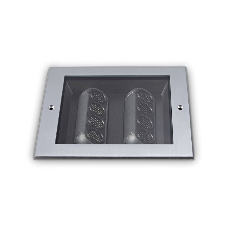 Ideal-Lux - Lampada outdoor TAURUS PT D17 ACCENT SQUARE, 25 x 24 x h13 cm, Grigio