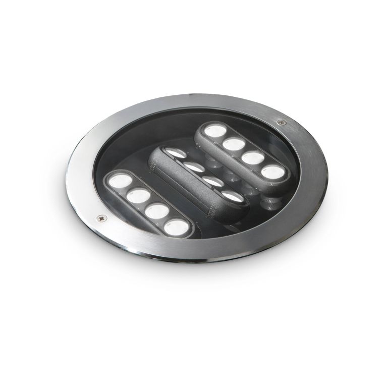 Ideal-Lux - Lampada outdoor TAURUS PT D21 ACCENT ROUND, 26 x 27 x h13 cm, Grigio