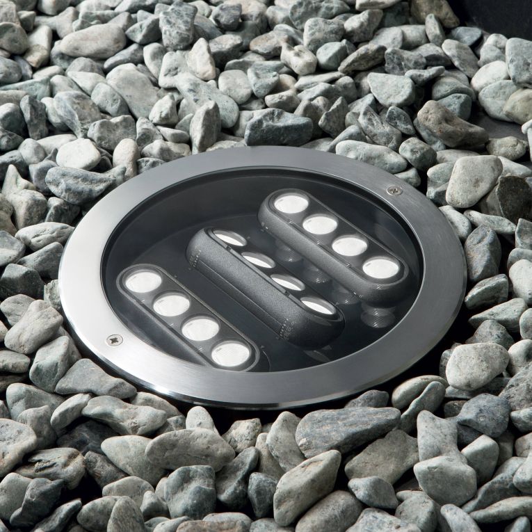 Ideal-Lux - Lampada outdoor TAURUS PT D21 ACCENT ROUND, 26 x 27 x h13 cm, Grigio
