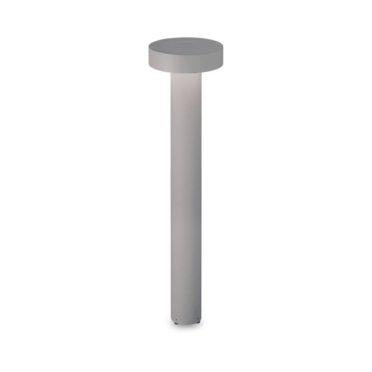 Ideal-Lux - Lampada outdoor TESLA PT4 H80 GRIGIO, 21 x 21 x h80 cm, Grigio