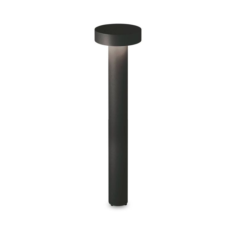 Ideal-Lux - Lampada outdoor TESLA PT4 H80 NERO, 21 x 21 x h80 cm, Nero
