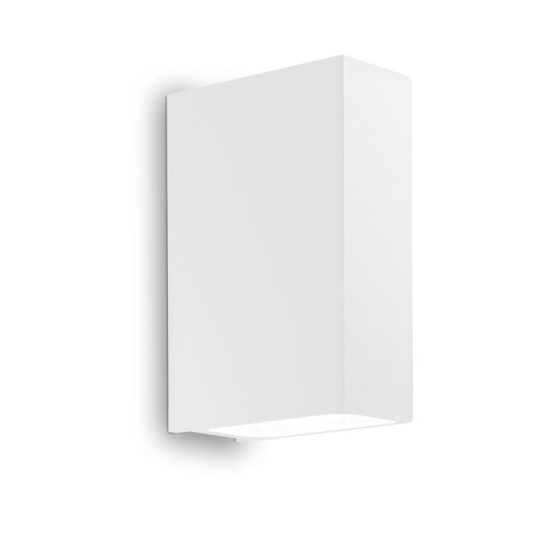 Ideal-Lux - Lampada outdoor TETRIS-2 AP2 BIANCO, 4 x 13 x h9 cm, Bianco