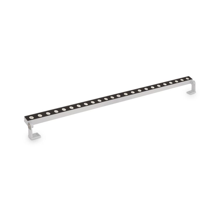 Ideal-Lux - Lampada outdoor THOR PR D100 BIANCO 3000K, 100 x 10 x h8 cm, Bianco