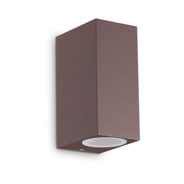Ideal-Lux - Lampada outdoor UP AP2 COFFEE, 7 x 15 x h10 cm, Marrone