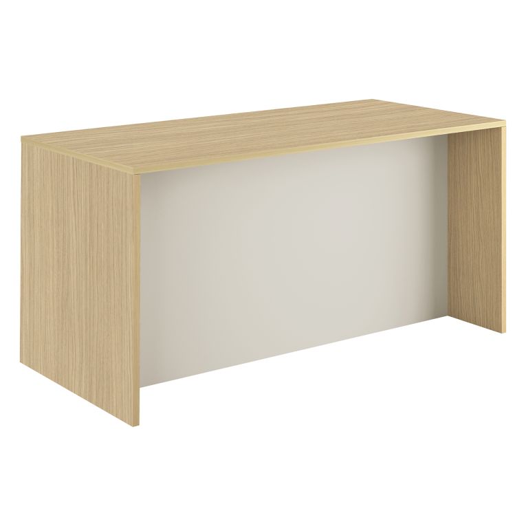 Isola da Cucina Marrone Rovere Beige Cashmere 2 Ripiani 4 Vani 170x80x90h cm, 3 Ante Made in Italy - Mapalesi