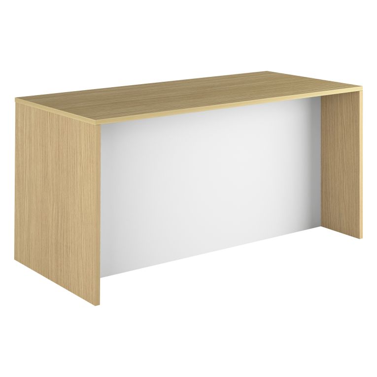Isola da Cucina Marrone Rovere Bianco Lucido 2 Ripiani 4 Vani 170x80x90h cm, 3 Ante Made in Italy - Mapalesi