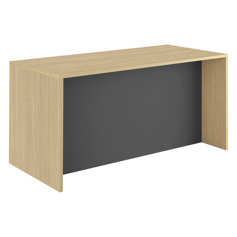 Isola da Cucina Marrone Rovere Nero Antracite 2 Ripiani 4 Vani 170x80x90h cm, 3 Ante Made in Italy - Mapalesi