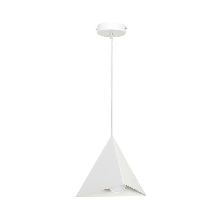 Lampada a Sospensione Bianco, - Crostolo