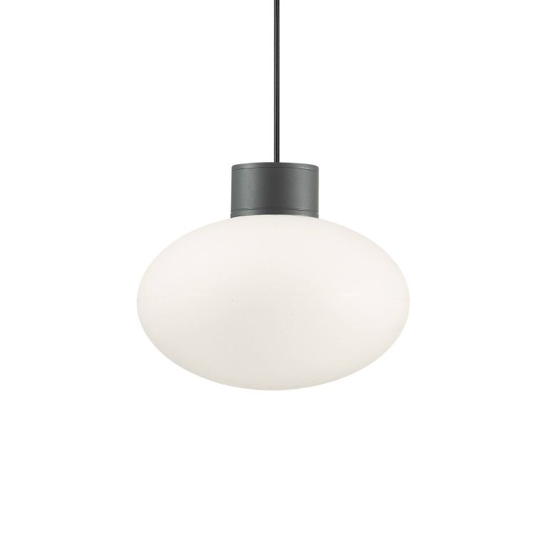 Lampada a Sospensione Grigio, - Montafia