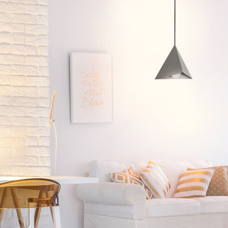 Lampada a Sospensione Grigio, - Siderno