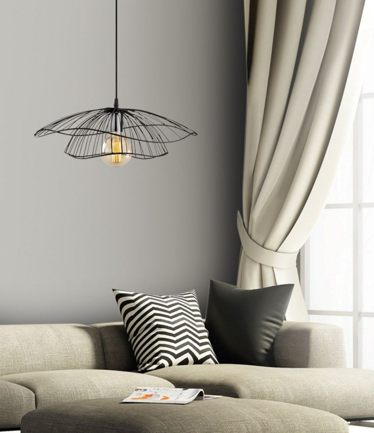Lampada a Sospensione Nero 892opv1674 - Reghena