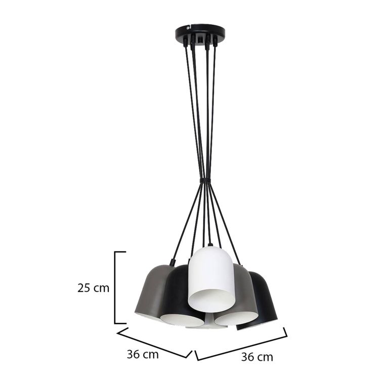 Lampada a Sospensione Nero, - Marini