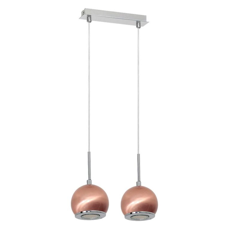 Lampada a Sospensione Rosso, - Burgondi