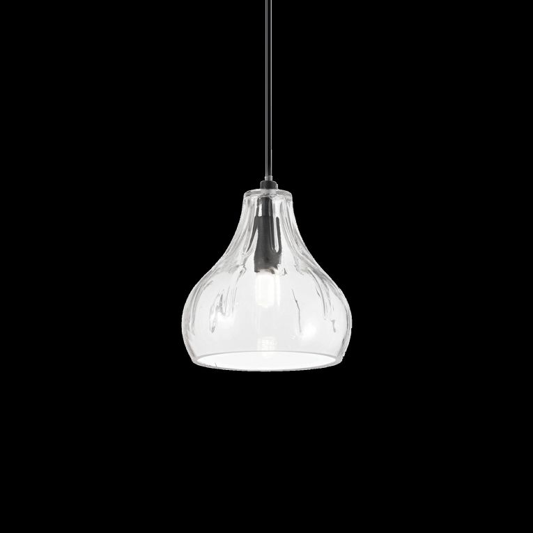 Lampada a Sospensione Trasparente Materiale Struttura in Vetro, - Prali