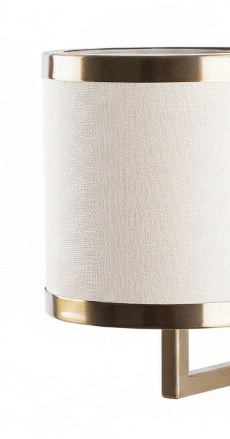 Lampada da Parete Beige oro Attacco e 27 max 40 w Indoor, Colore Struttura oro - Ferriere