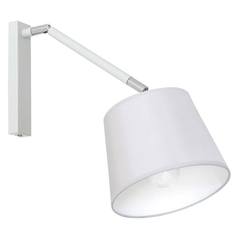 Lampada da Parete Bianco Materiale Aplique in Metallo, - Grosio
